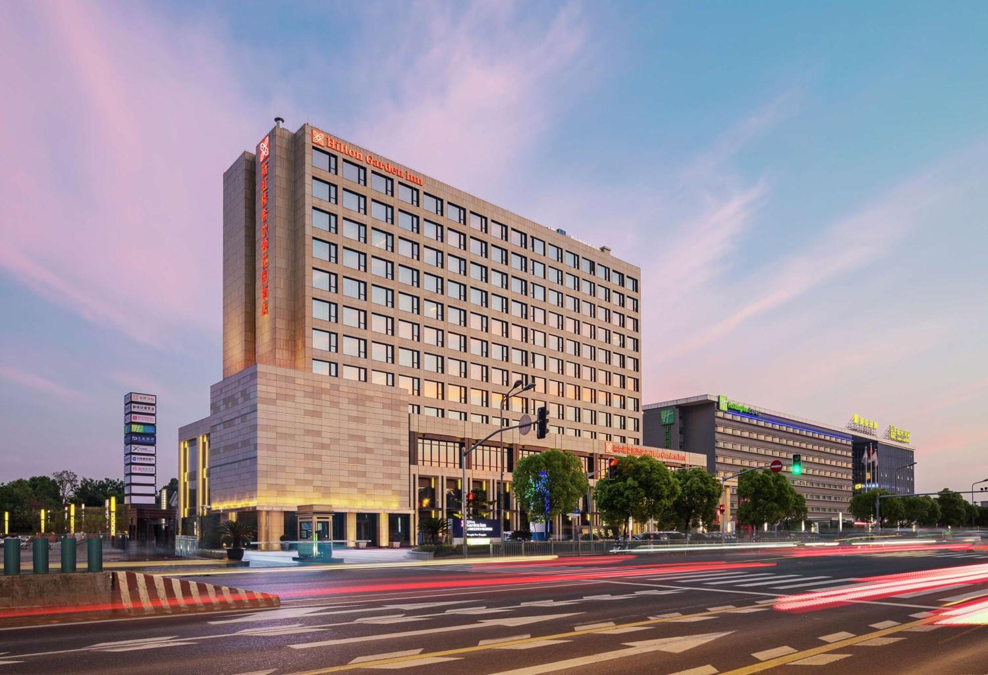 Hilton Garden Inn Shanghai Hongqiao Necc المظهر الخارجي الصورة