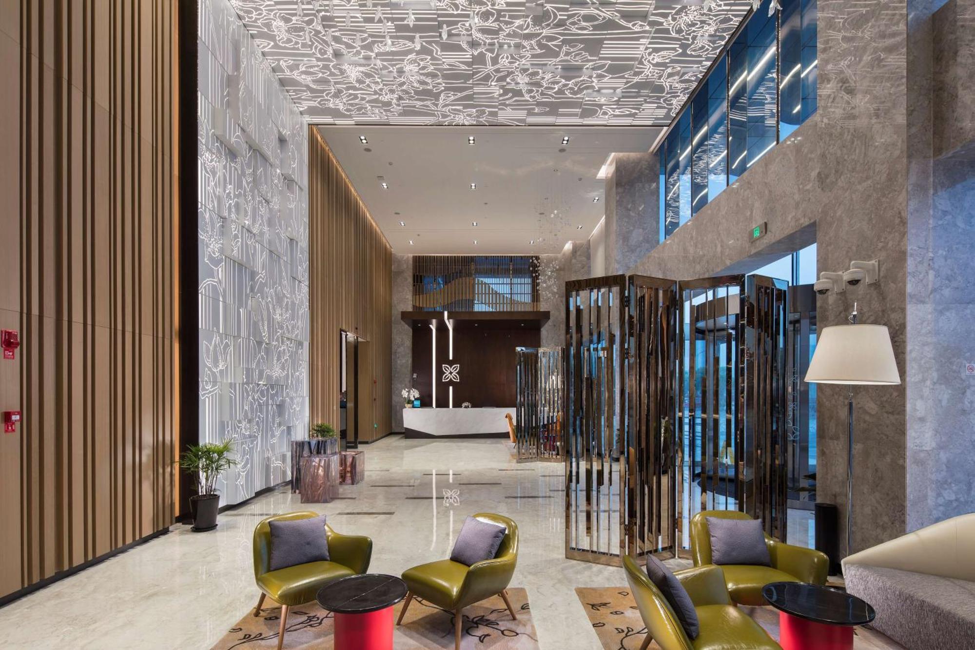 Hilton Garden Inn Shanghai Hongqiao Necc المظهر الخارجي الصورة